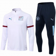 21/22 Manchester City Training Suit White