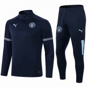 21/22 Manchester City Training Suit Blue