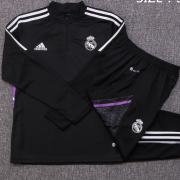 22/23 Real Madrid Training Suit Black