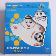2022 Qatar World Cup Mascot La'eeb Keychain
